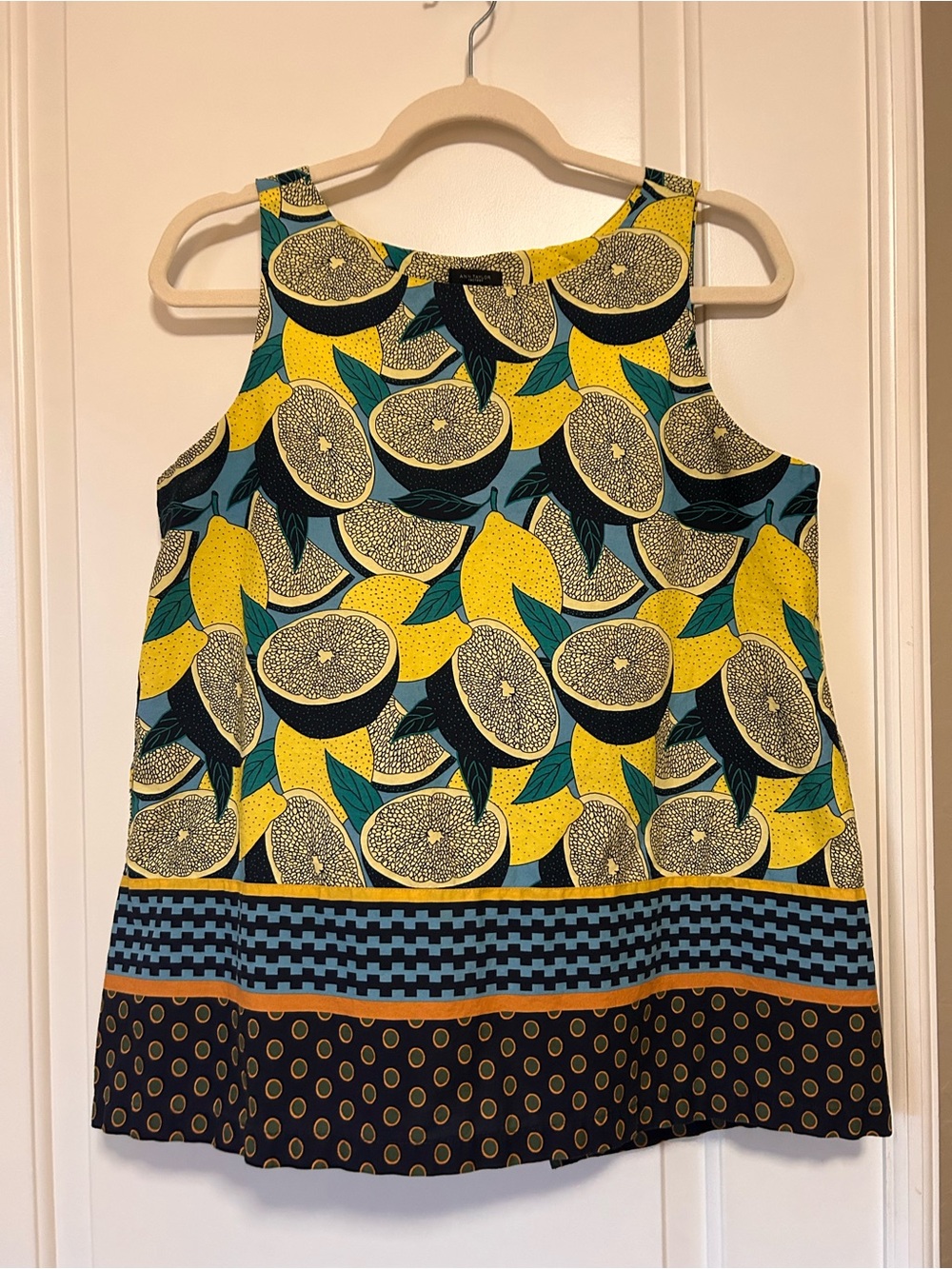 🍋🍋Summer Lemon Squeeze Sleeveless Open Back Tank Top🍋🍋